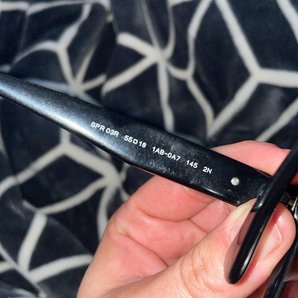 Prada Sunglasses - Prada SPR 03R in Black Case and Box - Picture 4 of 7